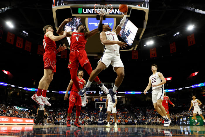 Virginia Cavaliers vs. Louisville Cardinals men's basketball